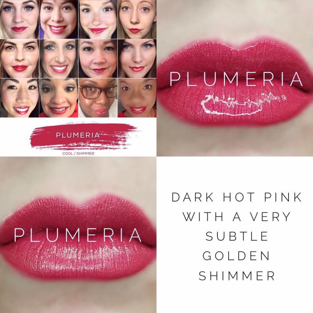 LipSense liquid lip color PLUMERIA